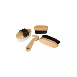 Set de pansage en bois -Hobby Horsing-