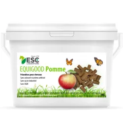 ESC EQUIGOOD FRUIT POMME – Friandises pour chevaux