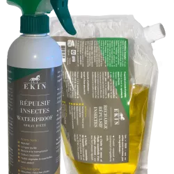 EKIN Pack Spray répulsif insectes & Recharge