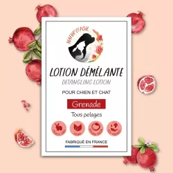 LOTION DÉMÊLANTE À LA GRENADE by Natur,O,Poil