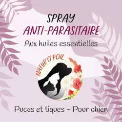 SPRAY ANTI-PARASITAIRE POUR CHIEN by Natur,O,Poil