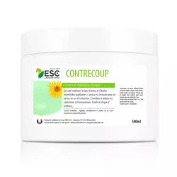 ESC CONTRECOUP – Pommade coups et contusions cheval – À base d,Arnica